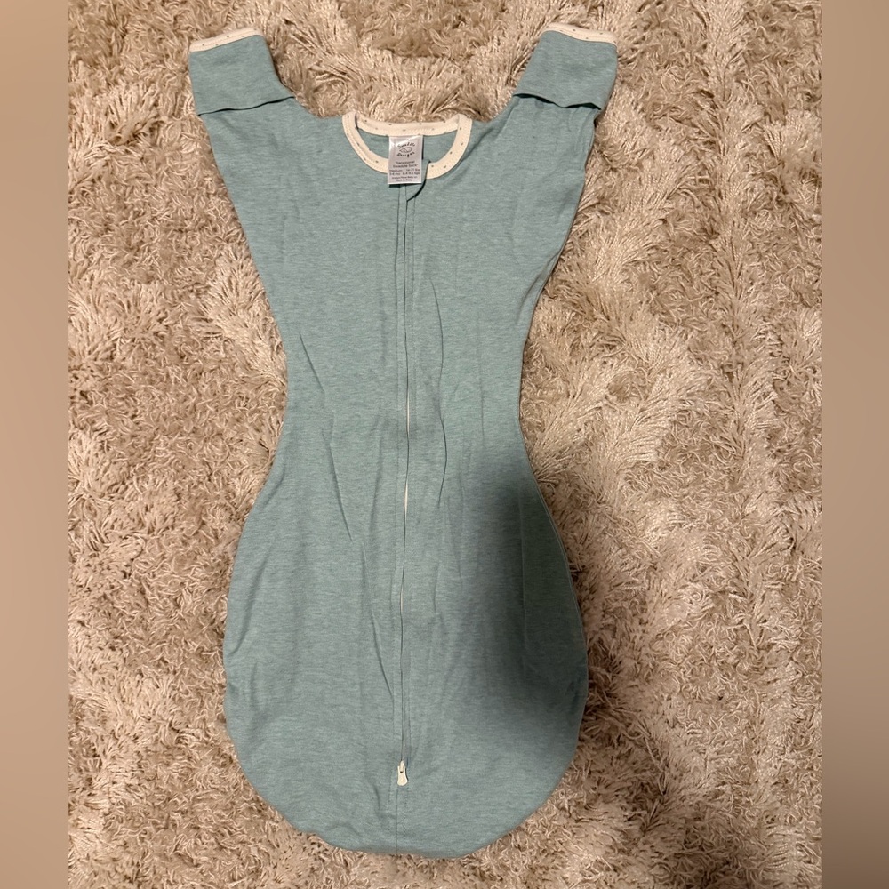 Swaddle Designs Heather Mint Convertible Swaddle Sack
